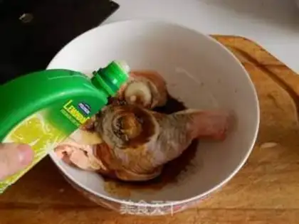 Make Lemonade roasted chicken leg step 3