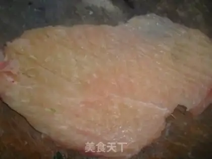 Make Chicken steak step 1