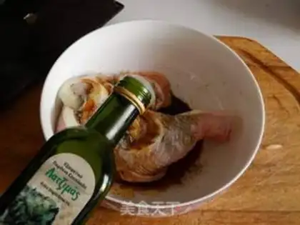 Make Lemonade roasted chicken leg step 4