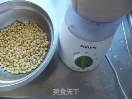 Make Homemade tofu skin step 1