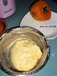 Make Red bean papaya lotion soup step 0