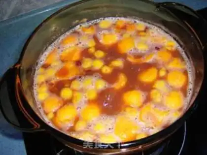 Make Red bean papaya lotion soup step 5