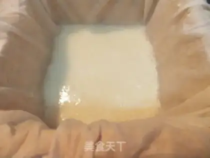 Make Homemade tofu skin step 15