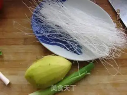 Make Sour potato powder step 0