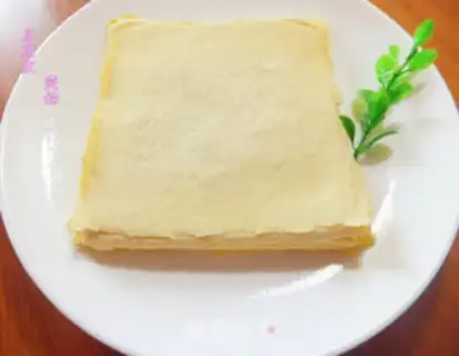 Make Homemade tofu skin step 19