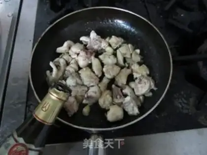 Make Potato chicken step 4