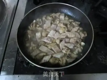 Make Potato chicken step 5