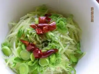 Make Sour potato powder step 7