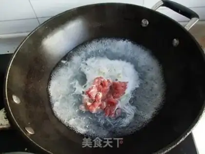 Make Tomato skin egg fan soup step 5