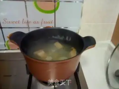 Make Sour sauce and white meat step 4
