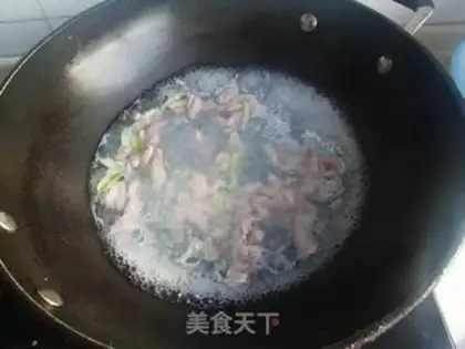 Make Tomato skin egg fan soup step 6