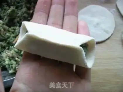 Make Fresh pot sticker step 5