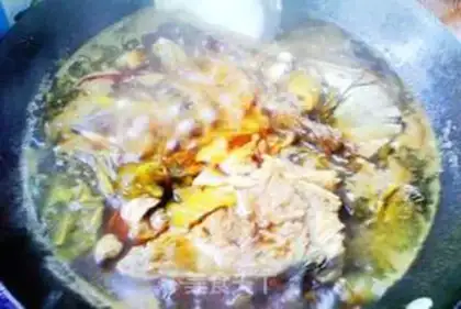 Make Fish-headed sour sauce step 6