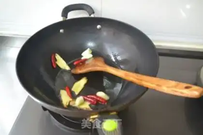 Make Tea mushrooms burn ribs step 2