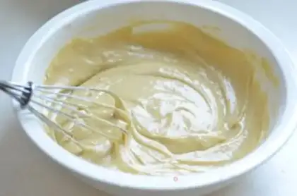 Make Chestnut cream cake step 4