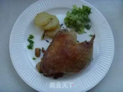 Make Oiled duck leg step 9