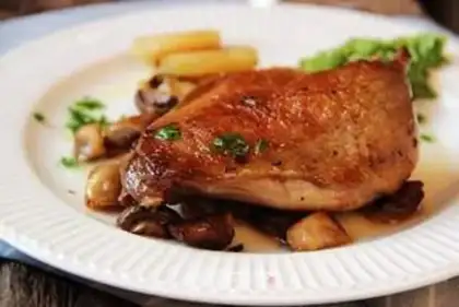 Make Oiled duck leg step 10