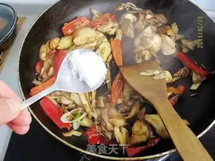 Make Apricot mushroom step 7