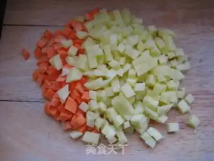 Make Potato sauce bag step 3