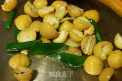 Make Chestnut cabbage step 3