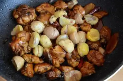 Make Red chestnut chicken step 9
