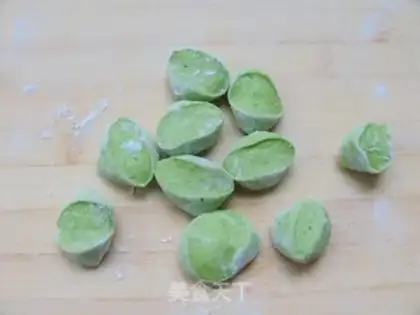 Make Emerald meat dumplings step 10