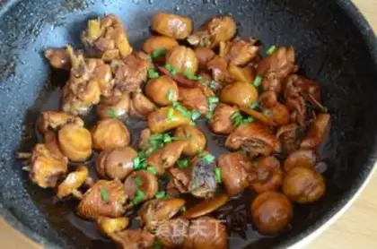 Make Red chestnut chicken step 11
