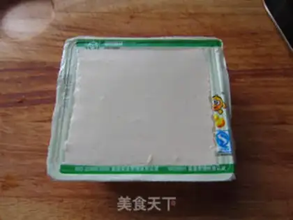 Make The meat pine tofu step 0