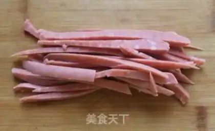 Make Ham cheese egg rolls step 4