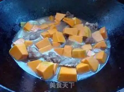 Make Pumpkin burn ribs step 5