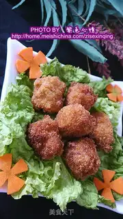 Make Fried shrimp balls step 8