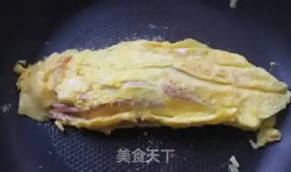 Make Ham cheese egg rolls step 9