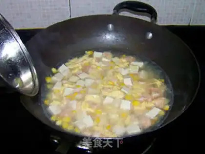 Make Shrimp tofu soup step 8