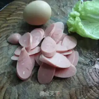 Make Sausage hot rice step 0