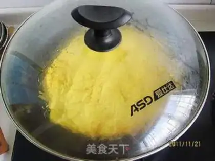 Make Corn pumpkin pie step 6