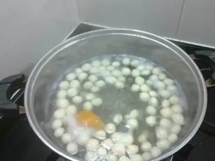 Make The rice soupballs step 9