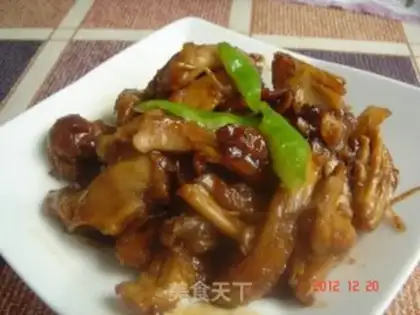 Make Burn the chicken leg step 4