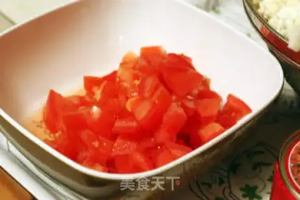 Make Coconut ketchup soup step 1