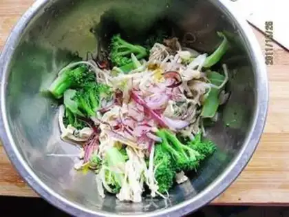 Make Gold needle broccoli step 10