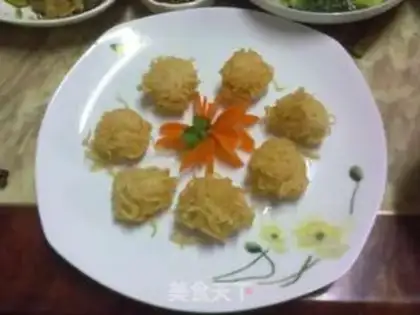 Make Goldy-crawny shrimp balls step 4