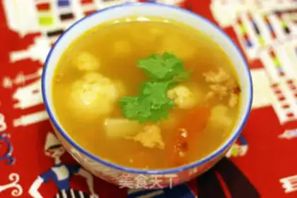 Make Coconut ketchup soup step 3