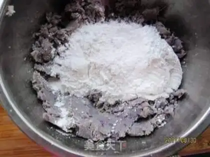 Make Potato rice cake step 1
