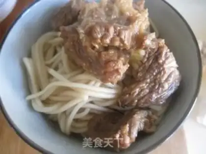 Make Homemade beef noodles step 13
