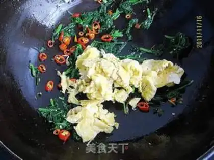 Make Oscillated eggs step 7