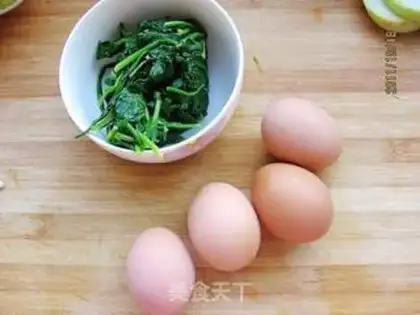 Make A spinach omelet step 0