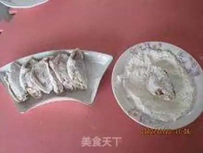 Make Garlic fried chicken step 1