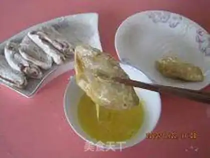 Make Garlic fried chicken step 2