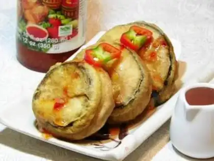 Make The Thai eggplant box step 7