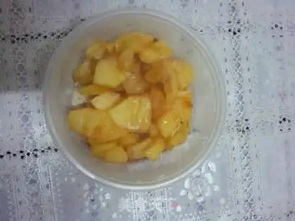 Make Caramel pineapple steamed eggs step 5