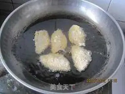 Make Garlic fried chicken step 4